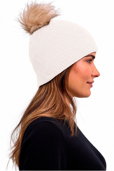 Белая шерстяная шапка FALKE 67110 купить в интернет-магазине Bestelle фото 3