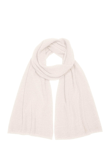 Белый шерстяной шарф FALKE 67113 купить в интернет-магазине Bestelle фото 1