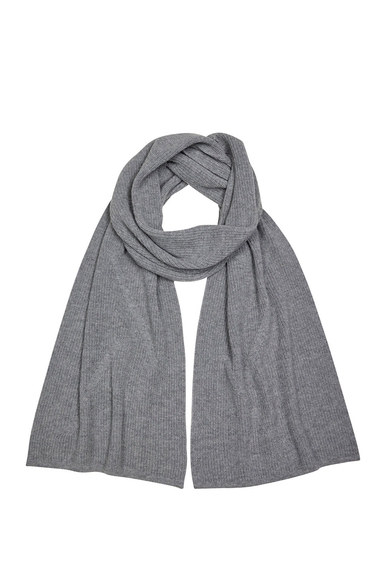 Серый шерстяной шарф FALKE 67113 купить в интернет-магазине Bestelle фото 1