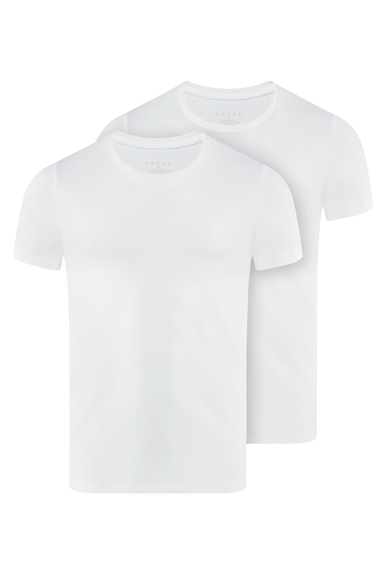 Комплект футболок мужских белых из хлопка 2 шт. FALKE 68108 купить в интернет-магазине Bestelle фото 3