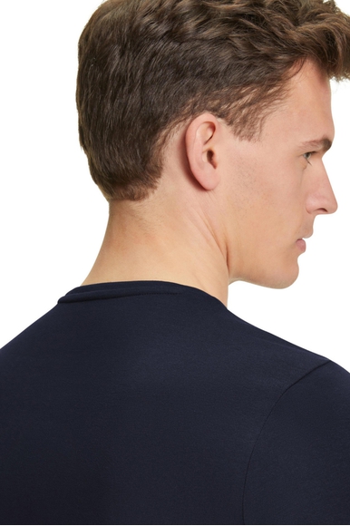 Комплект футболок мужских синих из хлопка 2 шт. FALKE 68108 купить в интернет-магазине Bestelle фото 4