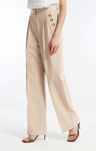 Классические женские брюки в полоску Caterina Leman SE6993-201 купить в интернет-магазине Bestelle фото 2