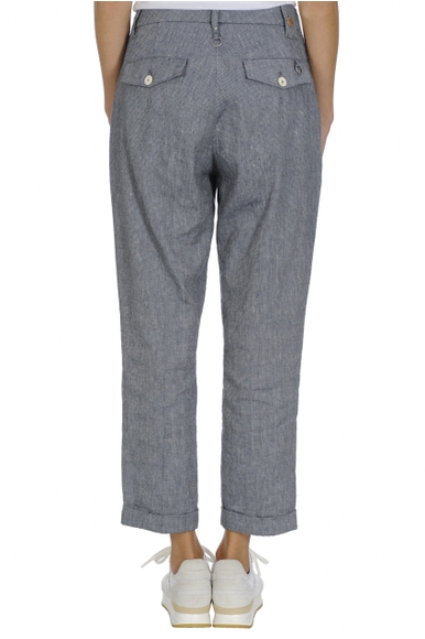  Льняные классические брюки  High 70227013266 купить в интернет-магазине Bestelle фото 3