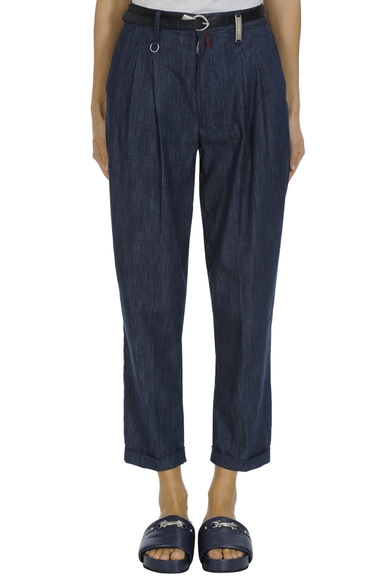  Хлопковые брюки женские  High 70231001339 купить в интернет-магазине Bestelle фото 2