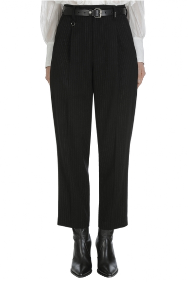  Классические черные брюки с высокой посадкой  High 70236410842 купить в интернет-магазине Bestelle фото 1