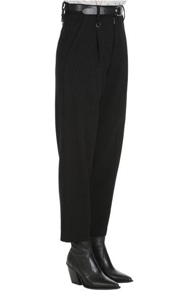  Классические черные брюки с высокой посадкой  High 70236410842 купить в интернет-магазине Bestelle фото 3