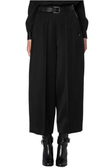 Широкие шерстяные классические брюки со стрелкой High 70251210851 купить в интернет-магазине Bestelle фото 2