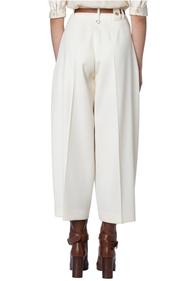 Широкие шерстяные классические брюки со стрелкой High 70251210851 купить в интернет-магазине Bestelle фото 6