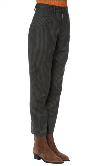 Шерстяные брюки в полоску High 70251410860 купить в интернет-магазине Bestelle фото 4
