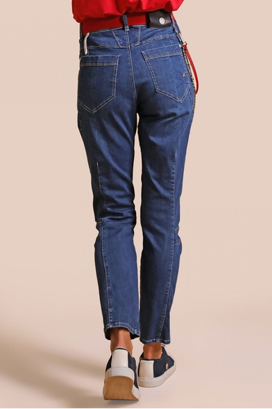 Женские зауженные джинсы из хлопка High 70266402173 купить в интернет-магазине Bestelle фото 2