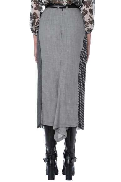 Длинная плиссированная юбка в клетку High 72036010861 купить в интернет-магазине Bestelle фото 4
