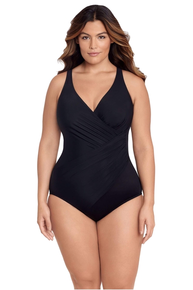 Чёрный слитный купальник Miraclesuit 6519088W купить в интернет-магазине Bestelle фото 1