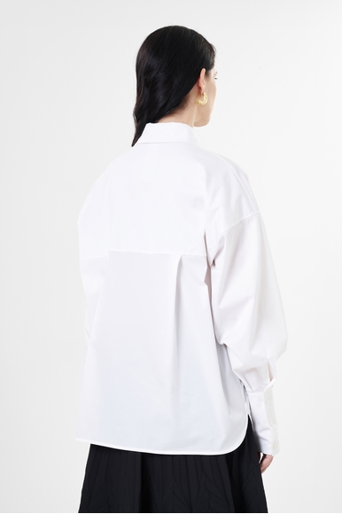 Белая блузка с длинным рукавом Milva Mi 8121 купить в интернет-магазине Bestelle фото 2