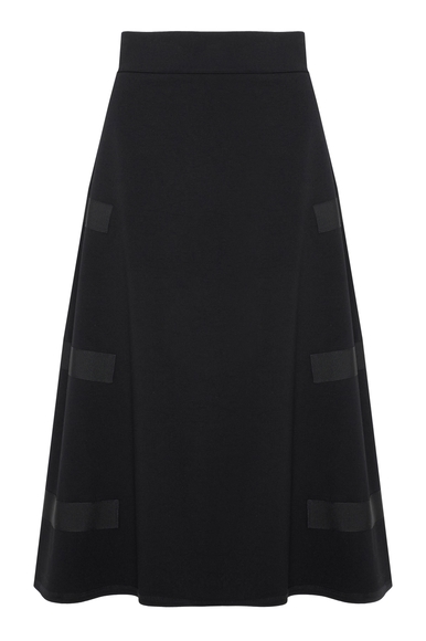 Черная юбка миди Milva Mi 8260 купить в интернет-магазине Bestelle фото 5