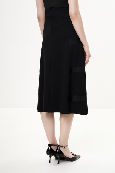 Черная юбка миди Milva Mi 8260 купить в интернет-магазине Bestelle фото 2
