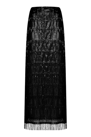 Длинная черная юбка Milva Mi 8294 купить в интернет-магазине Bestelle фото 5