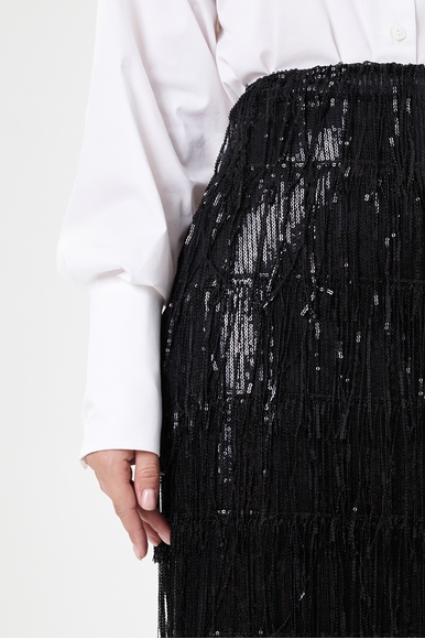 Длинная черная юбка Milva Mi 8294 купить в интернет-магазине Bestelle фото 4