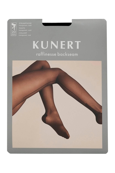 Колготки чёрные Raffinesse Backseam 20 den Kunert 110304600 купить в интернет-магазине Bestelle фото 7