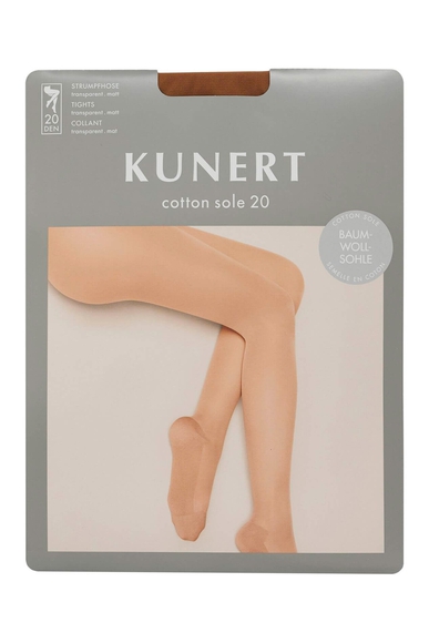 Колготки женские бежевые Cotton Sole 20done Kunert 110309800 купить в интернет-магазине Bestelle фото 7