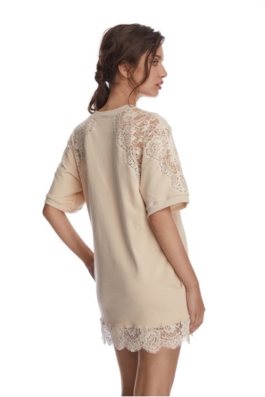  Домашнее короткое кружевное платье  I.D. Sarrieri A5040.1 купить в интернет-магазине Bestelle фото 4