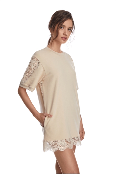  Домашнее короткое кружевное платье  I.D. Sarrieri A5040.1 купить в интернет-магазине Bestelle фото 3