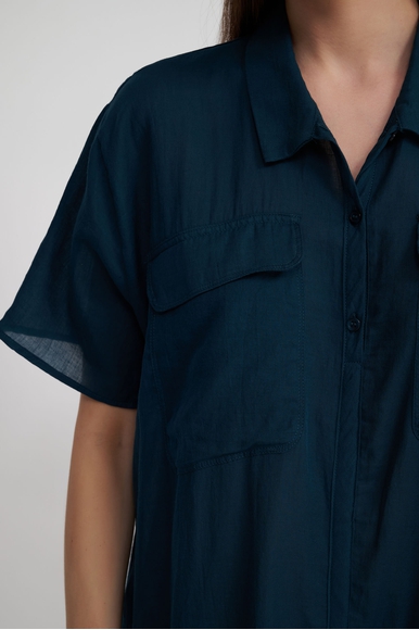 Хлопковое пляжное платье-рубашка DNUD Paris B2503 купить в интернет-магазине Bestelle фото 4