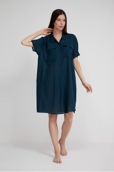 Хлопковое пляжное платье-рубашка DNUD Paris B2503 купить в интернет-магазине Bestelle фото 3