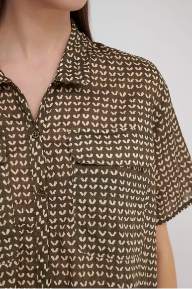 Женское пляжное хлопковое платье миди DNUD Paris B2513 купить в интернет-магазине Bestelle фото 3