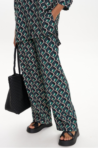 Женские широкие брюки Petit Pas 101078 купить в интернет-магазине Bestelle фото 4