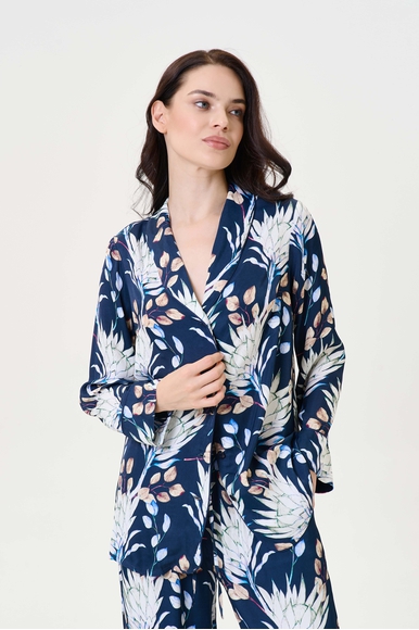  Женская домашняя рубашка с принтом Petit Pas 101157 купить в интернет-магазине Bestelle фото 7