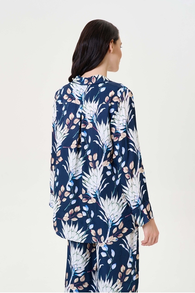  Женская домашняя рубашка с принтом Petit Pas 101157 купить в интернет-магазине Bestelle фото 2