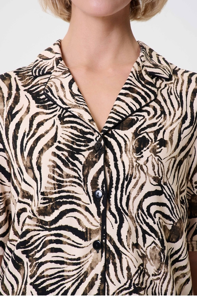  Женский домашний топ-блузка  Petit Pas 101170 купить в интернет-магазине Bestelle фото 4