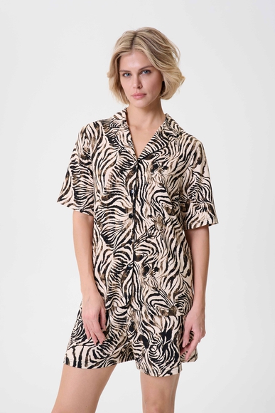  Женский домашний топ-блузка  Petit Pas 101170 купить в интернет-магазине Bestelle фото 3