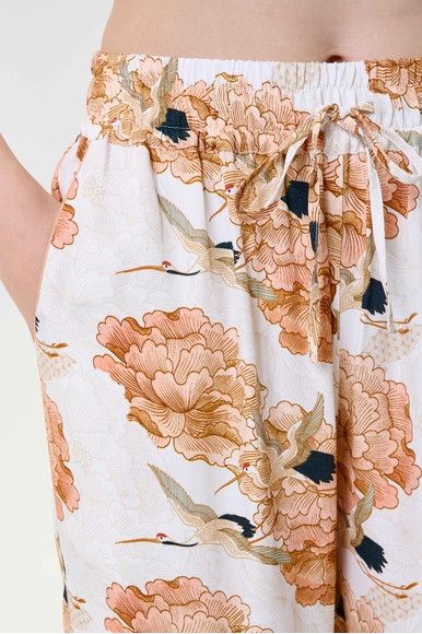 Женские домашние брюки с принтом Petit Pas 101158 купить в интернет-магазине Bestelle фото 4