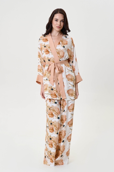  Женский домашние широкие брюки  Petit Pas 101163 купить в интернет-магазине Bestelle фото 4