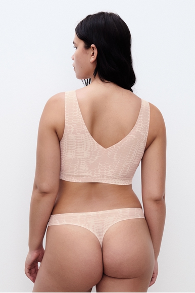  Женские бесшовные трусы-танга one size Soft Stretch  Chantelle C11D90 купить в интернет-магазине Bestelle фото 4