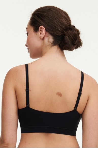  Черный бюстгальтер-топ Soft Stretch  Chantelle C11GQ9 купить в интернет-магазине Bestelle фото 2
