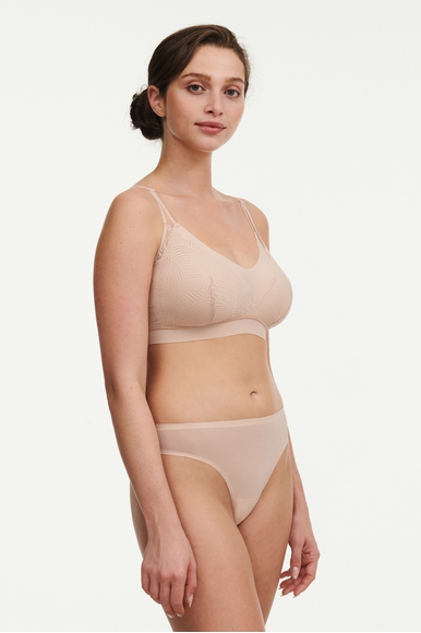  Бежевый бюстгальтер-топ Soft Stretch  Chantelle C11GQ9 купить в интернет-магазине Bestelle фото 6