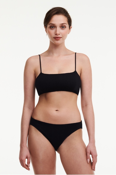 Женские черные плавки-слипы Chantelle C12VA0 купить в интернет-магазине Bestelle фото 4