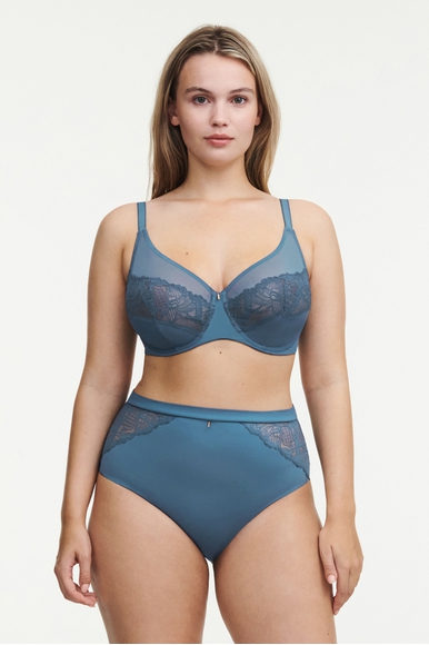  Женские высокие кружевные трусы-слипы  Chantelle C17Q80 купить в интернет-магазине Bestelle фото 4