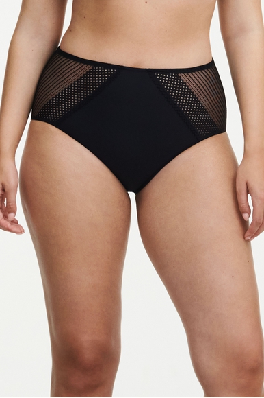  Женские черные высокие трусы-слипы  Chantelle C22AC5 купить в интернет-магазине Bestelle фото 1