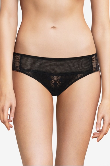 Женские черные трусы-слипы с кружевом Chantelle C15F30 купить в интернет-магазине Bestelle фото 1