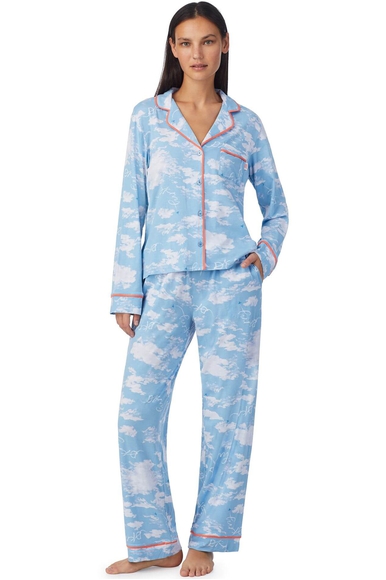 Женская синяя пижама с брюками DKNY YI80003 купить в интернет-магазине Bestelle фото 1