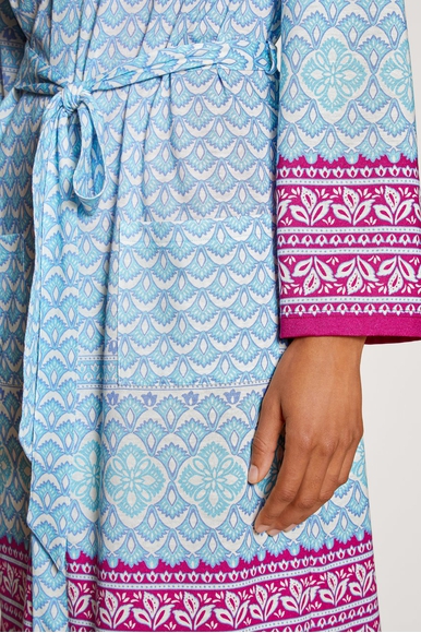 Женский халат миди ВЫКЛ ДУБЛЬ Calida 60058 купить в интернет-магазине Bestelle фото 5