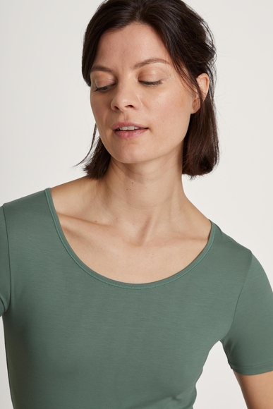  Женская домашняя футболка из хлопка  Calida 14075 купить в интернет-магазине Bestelle фото 5