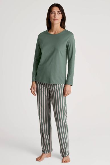  Женские домашние хлопковые брюки в полоску  Calida 29371 купить в интернет-магазине Bestelle фото 3