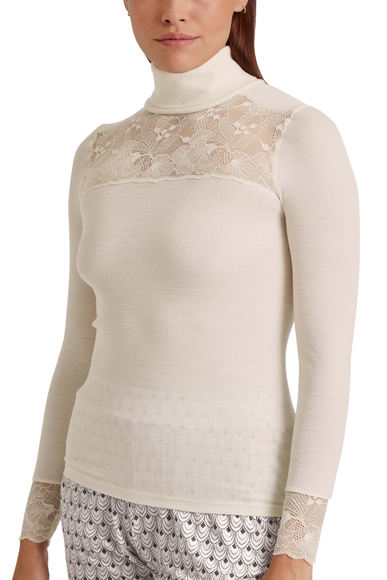Женская водолазка из шерсти с кружевом Calida 15851 купить в интернет-магазине Bestelle фото 3