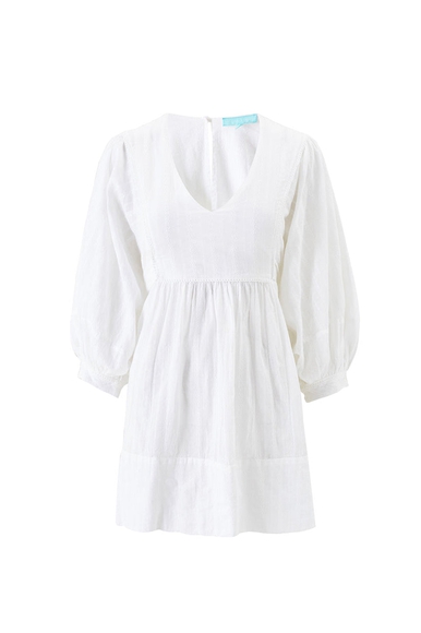 Пляжное короткое белое платье Melissa Odabash Camilla CR 24 купить в интернет-магазине Bestelle фото 5