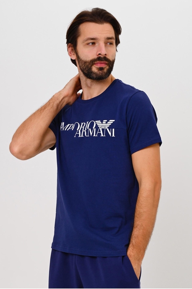  Футболка из хлопка с принтом Emporio Armani 2118182R476 купить в интернет-магазине Bestelle фото 5