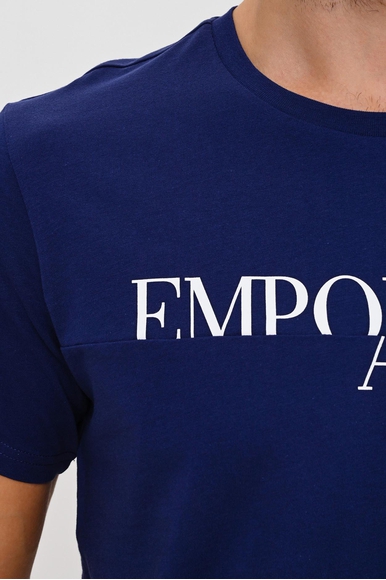  Футболка из хлопка с принтом Emporio Armani 2118182R476 купить в интернет-магазине Bestelle фото 8
